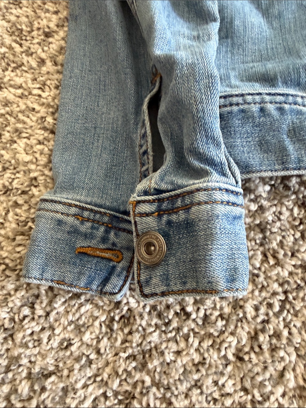 Melrose and Market Light Blue Denim Jean Jacket - Button-Front Style- Size 1X - Picture 10 of 10